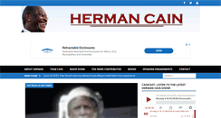 Desktop Screenshot of hermancain.com